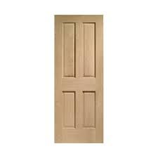Victorian 4 Panel Door with non raised mouldings  - 826 x 2040 x 40mm